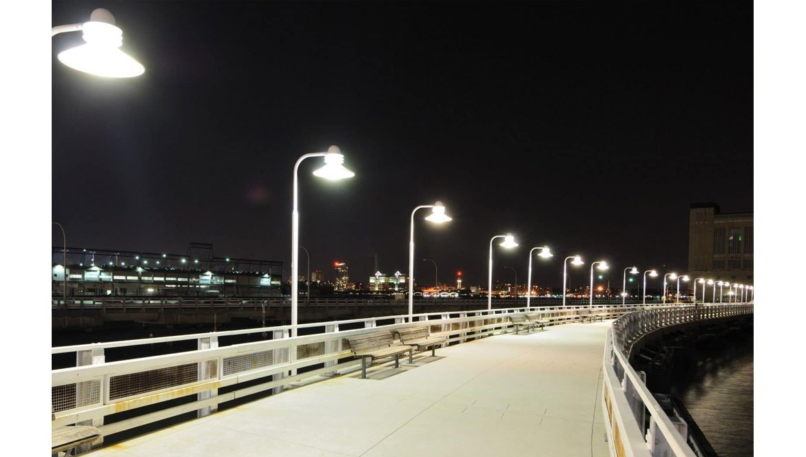 Un lampadaire à Led économe et qui supprime la pollution lumineuse Un lampadaire à Led économe et qui supprime la pollution lumineuse